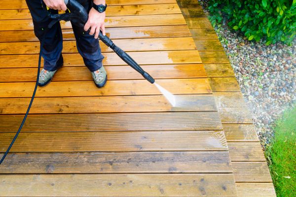 Deck Power Washing Service