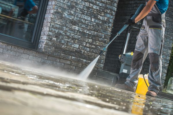 Storefront Pressure Washing in Monroe Township