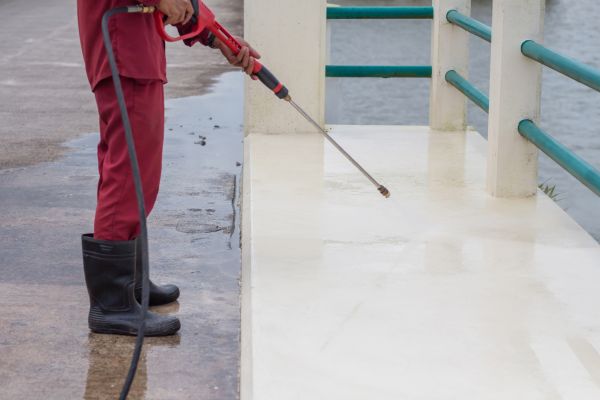 Industrial Concrete Cleaning in Monroe Township